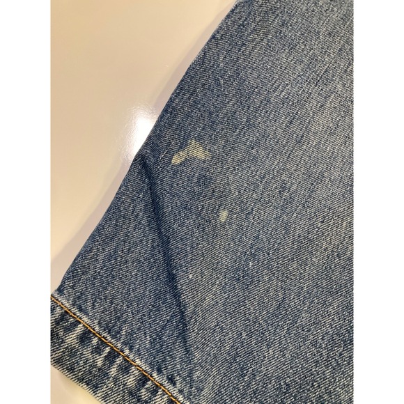 Tommy Hilfiger Vintage Carpenter Shorts Mens 40 Baggy Streetwear Y2K Denim Jean - Picture 9 of 15